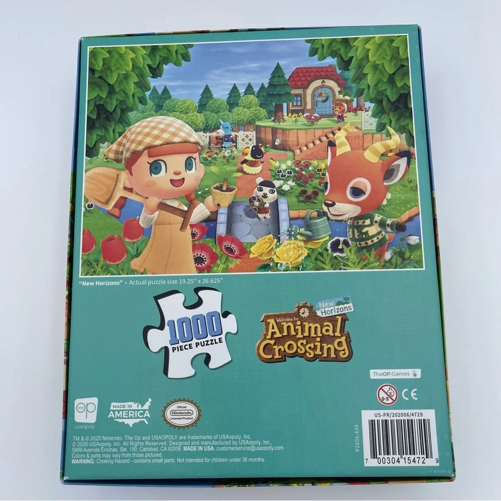 Animal Crossing New Horizons 1000 Piece‎ Puzzle The Op Nintendo Complete